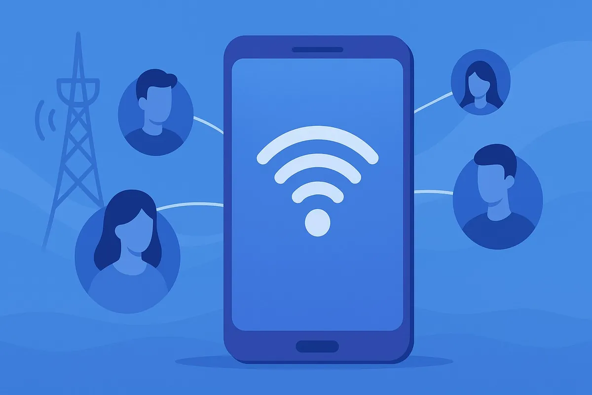 What is a mobile proxy farm and how does it work?