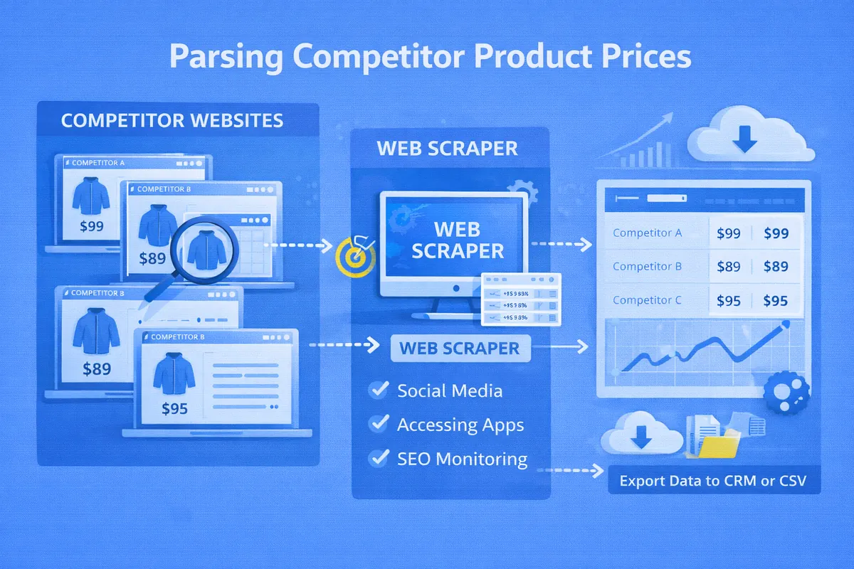 Parsing Competitor Product Prices: Tools, Proxies, and Anti-Blocking Strategies for Automated Data Collection